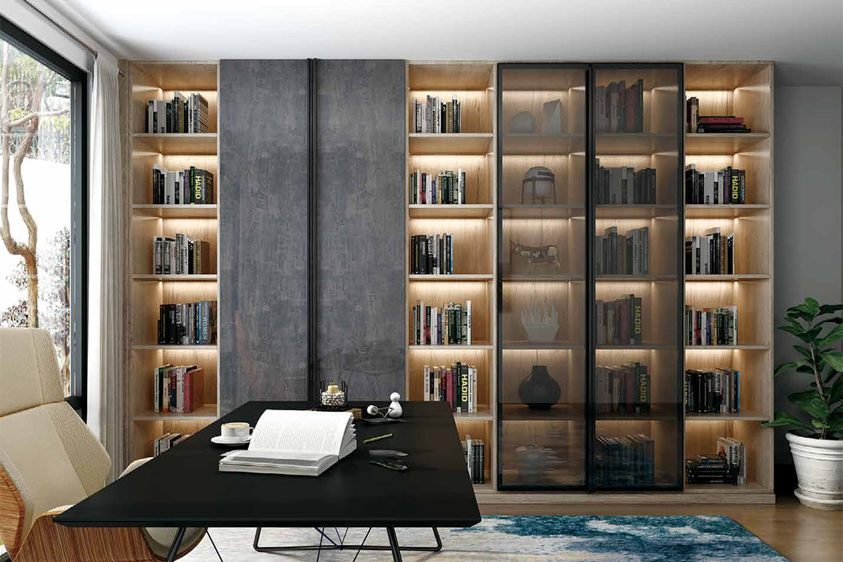 轻奢极简·书柜系列