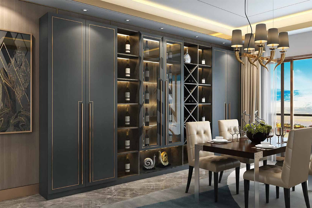 轻奢极简·酒柜系列